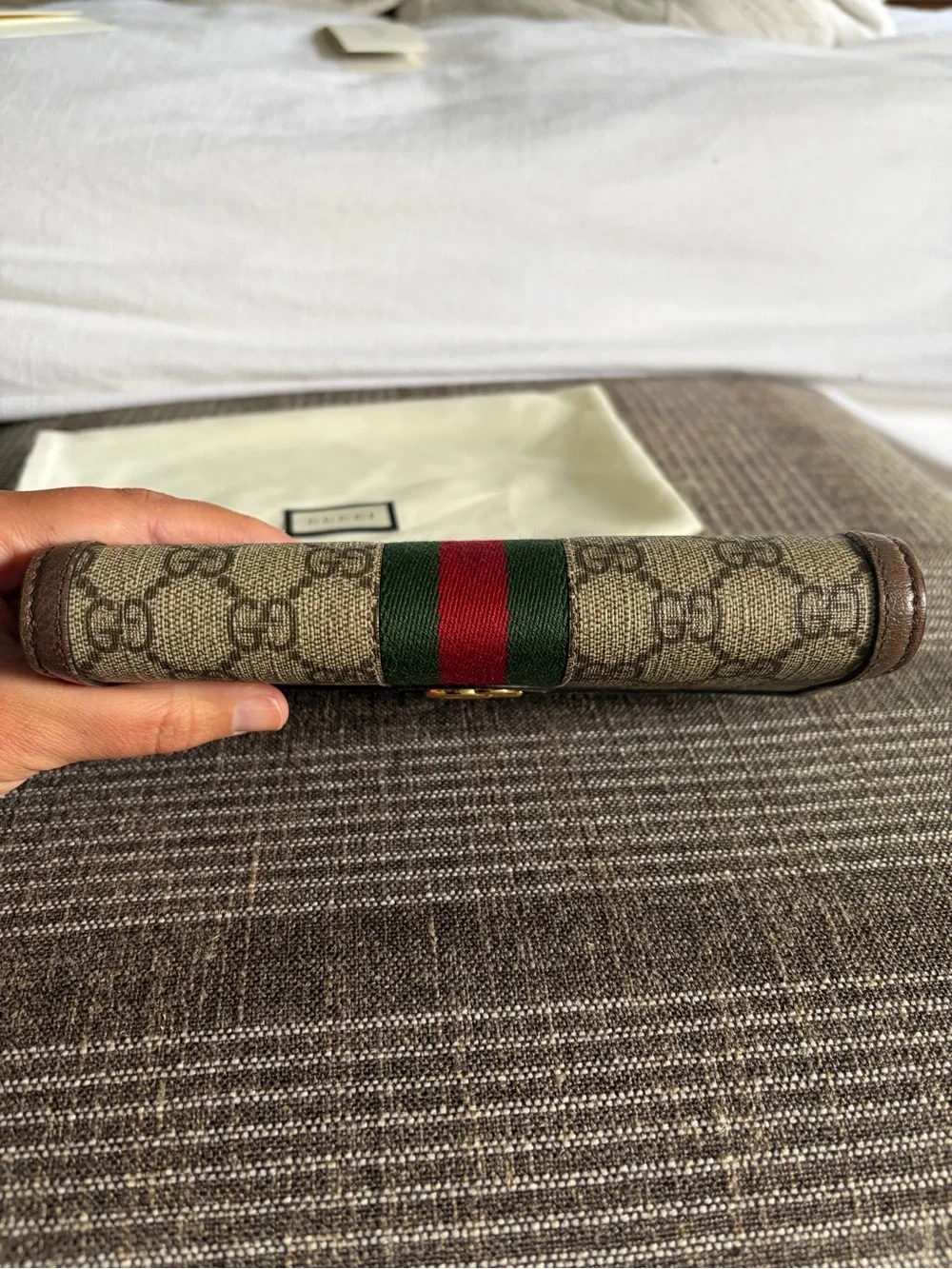 Gucci ophidia GG continental wallet